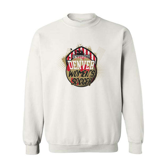 DU - NCAA Women's Soccer : Riley Jeffries - Sports Shersey Crewneck Sweatshirt-0