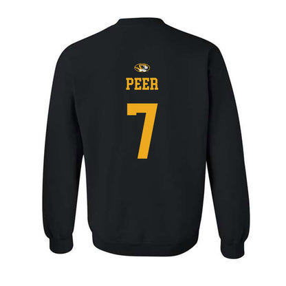 Missouri - NCAA Baseball : Kaden Peer - Sports Shersey Crewneck Sweatshirt-1