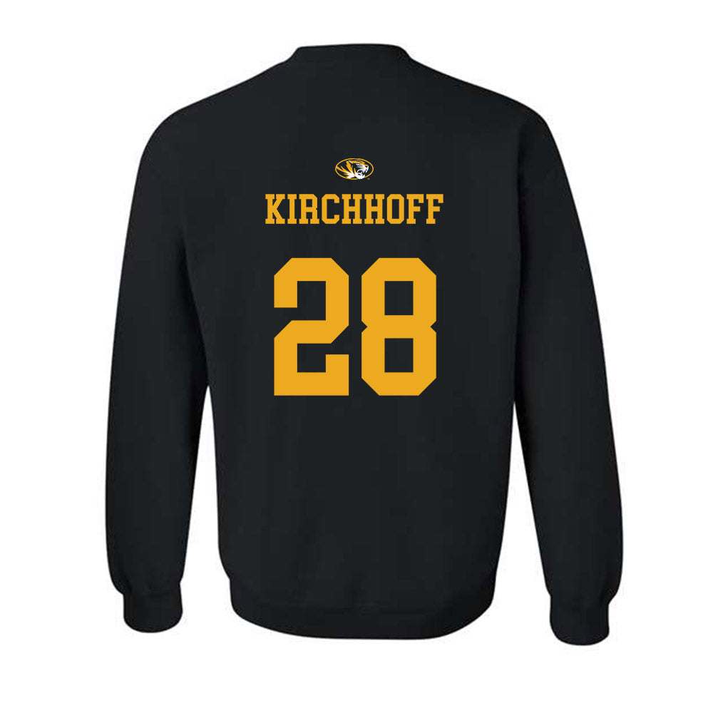 Missouri - NCAA Baseball : Josh Kirchhoff - Sports Shersey Crewneck Sweatshirt-1