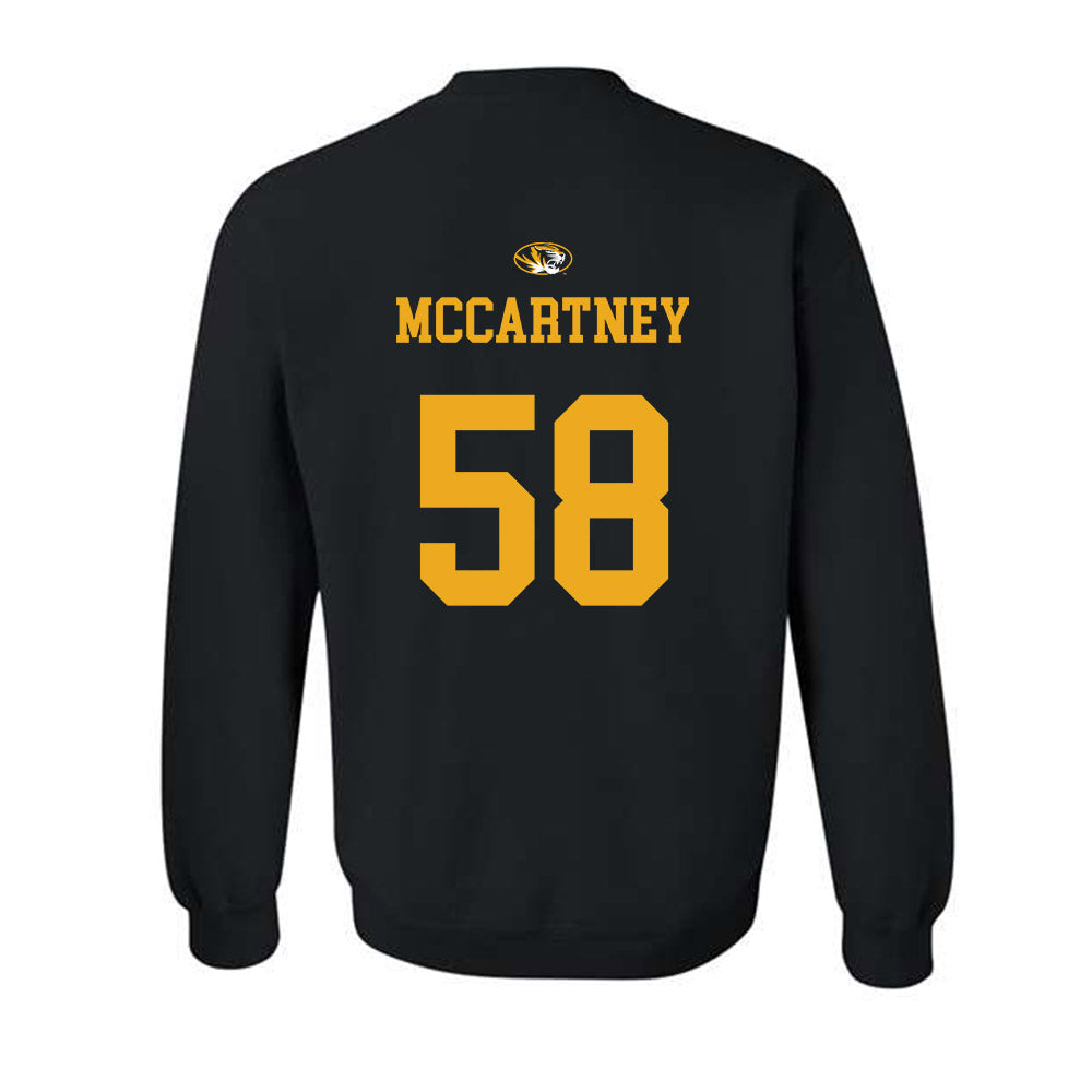 Missouri - NCAA Baseball : Seth McCartney - Sports Shersey Crewneck Sweatshirt-1