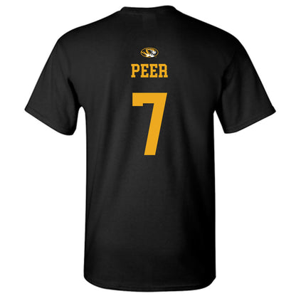 Missouri - NCAA Baseball : Kaden Peer - Sports Shersey T-Shirt-1