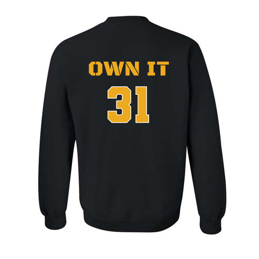 Missouri - NCAA Softball : Saniya Hill - Sports Shersey Crewneck Sweatshirt-1