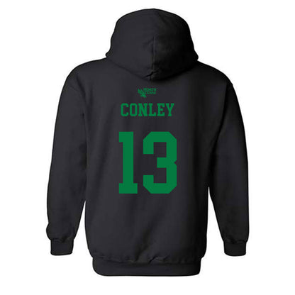 North Texas - NCAA Softball : Madison Conley - Classic Shersey Hooded Sweatshirt-1