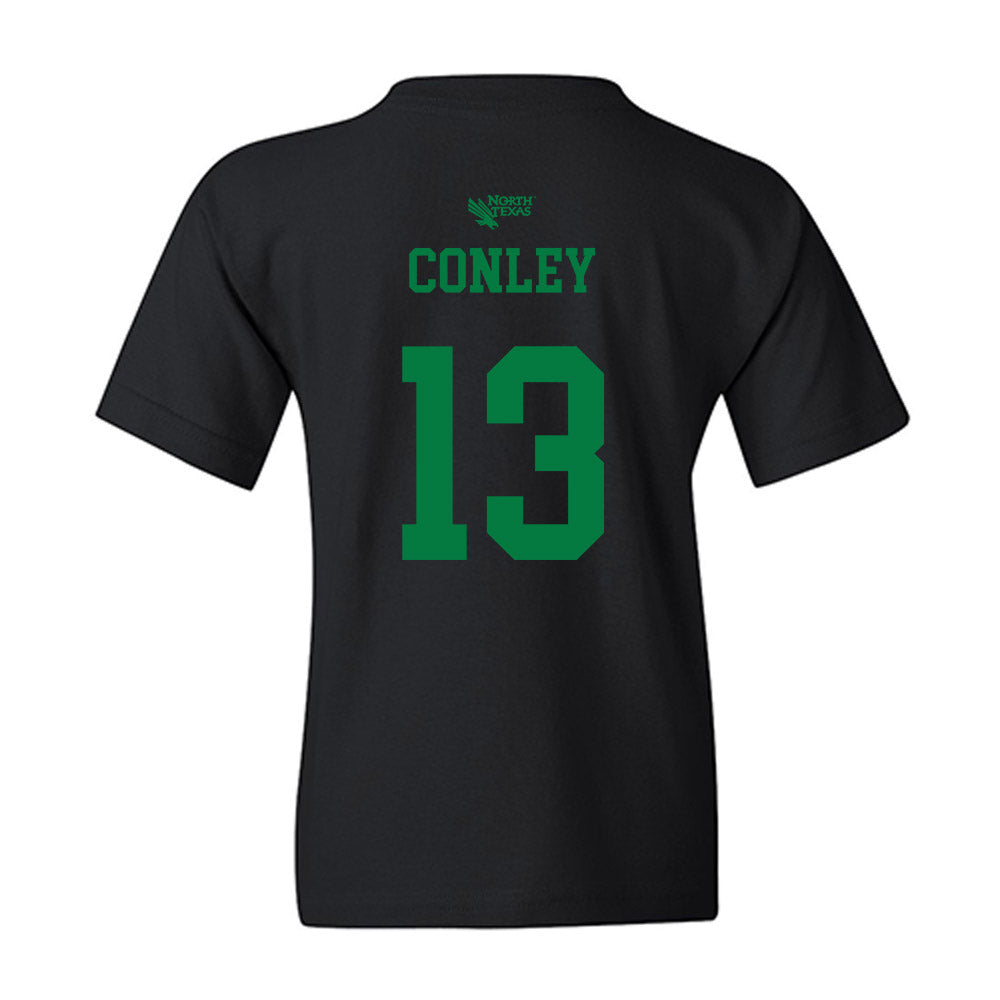 North Texas - NCAA Softball : Madison Conley - Classic Shersey Youth T-Shirt-1