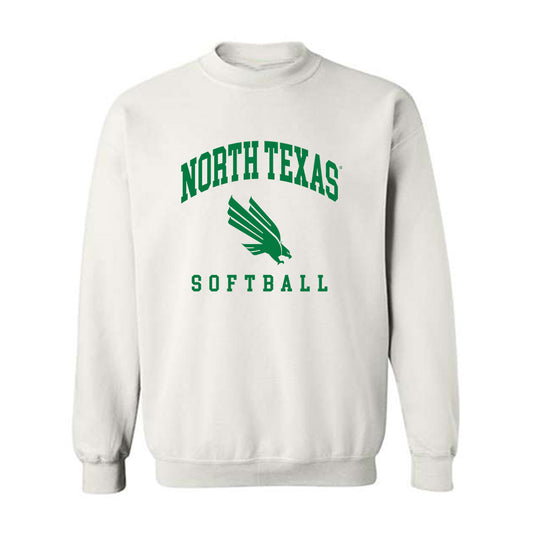 North Texas - NCAA Softball : Sofia Schow - Sports Shersey Crewneck Sweatshirt