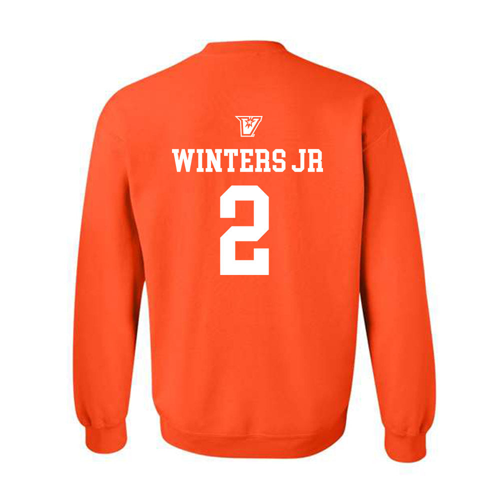 UTRGV - NCAA Men's Basketball : Demarris Winters Jr - Classic Shersey Crewneck Sweatshirt-1