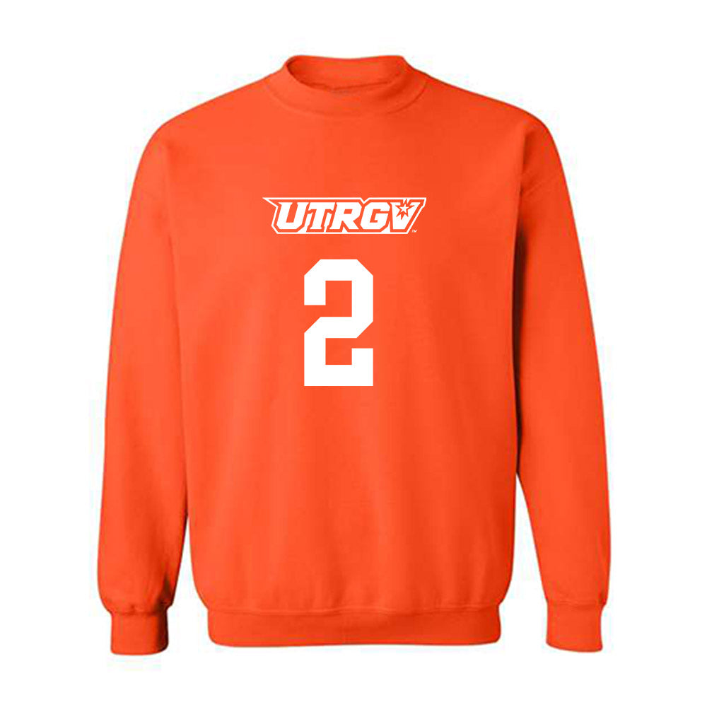 UTRGV - NCAA Men's Basketball : Demarris Winters Jr - Classic Shersey Crewneck Sweatshirt-0