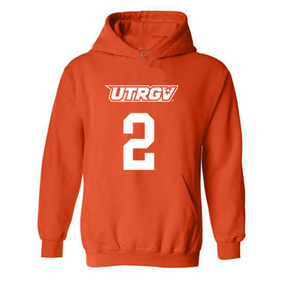 UTRGV - NCAA Women's Basketball : Kayla Lorenz - Classic Shersey Hooded Sweatshirt-0