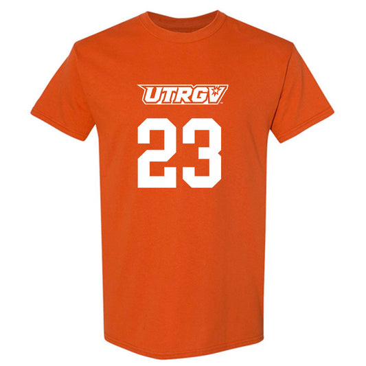 UTRGV - NCAA Men's Basketball : Isaiah Barganier - Classic Shersey T-Shirt-0