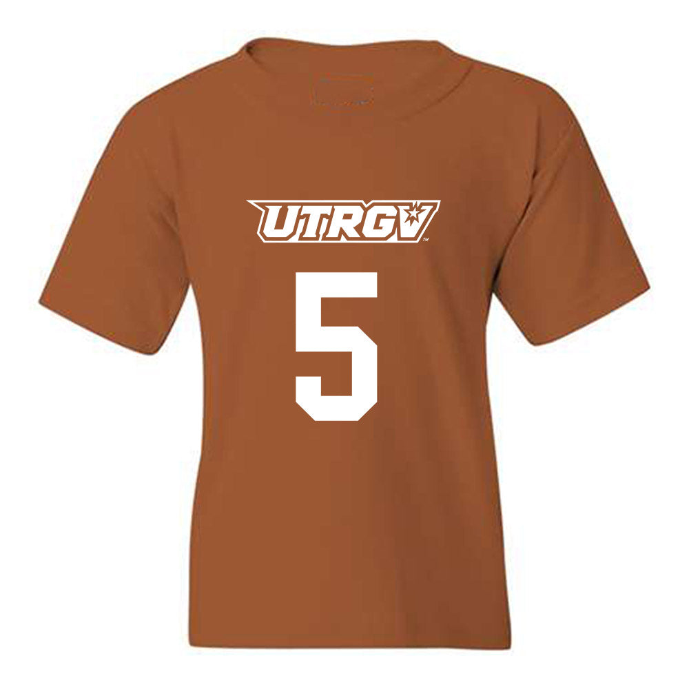UTRGV - NCAA Women's Basketball : Chazlyn Dettor - Classic Shersey Youth T-Shirt-0