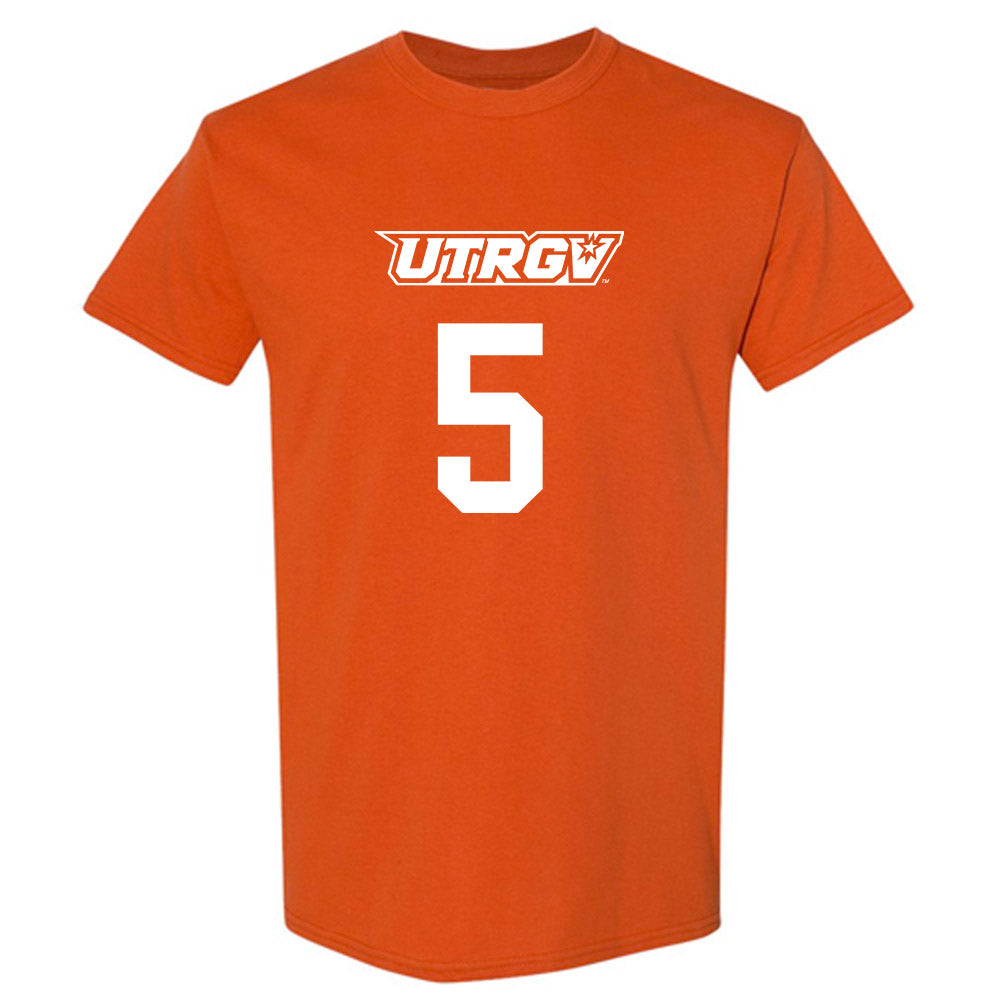 UTRGV - NCAA Women's Basketball : Chazlyn Dettor - Classic Shersey T-Shirt-0