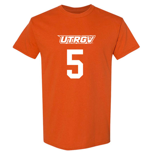 UTRGV - NCAA Women's Basketball : Chazlyn Dettor - Classic Shersey T-Shirt-0