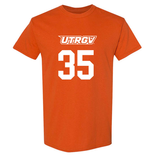 UTRGV - NCAA Men's Basketball : Mustafo Vanjov - Classic Shersey T-Shirt-0