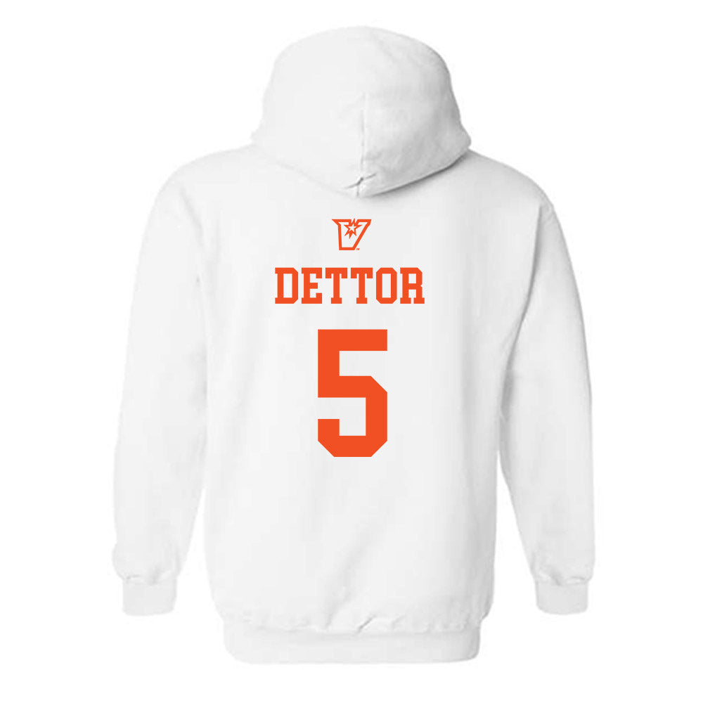 UTRGV - NCAA Women's Basketball : Chazlyn Dettor - Sports Shersey Hooded Sweatshirt-1