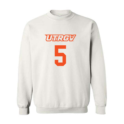 UTRGV - NCAA Women's Basketball : Chazlyn Dettor - Sports Shersey Crewneck Sweatshirt-0