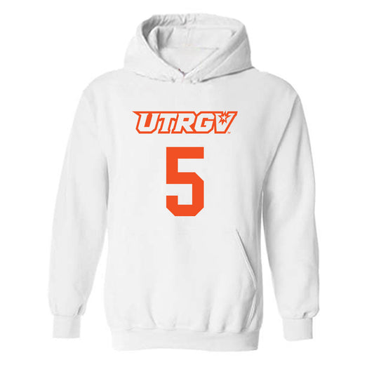 UTRGV - NCAA Women's Basketball : Chazlyn Dettor - Sports Shersey Hooded Sweatshirt-0