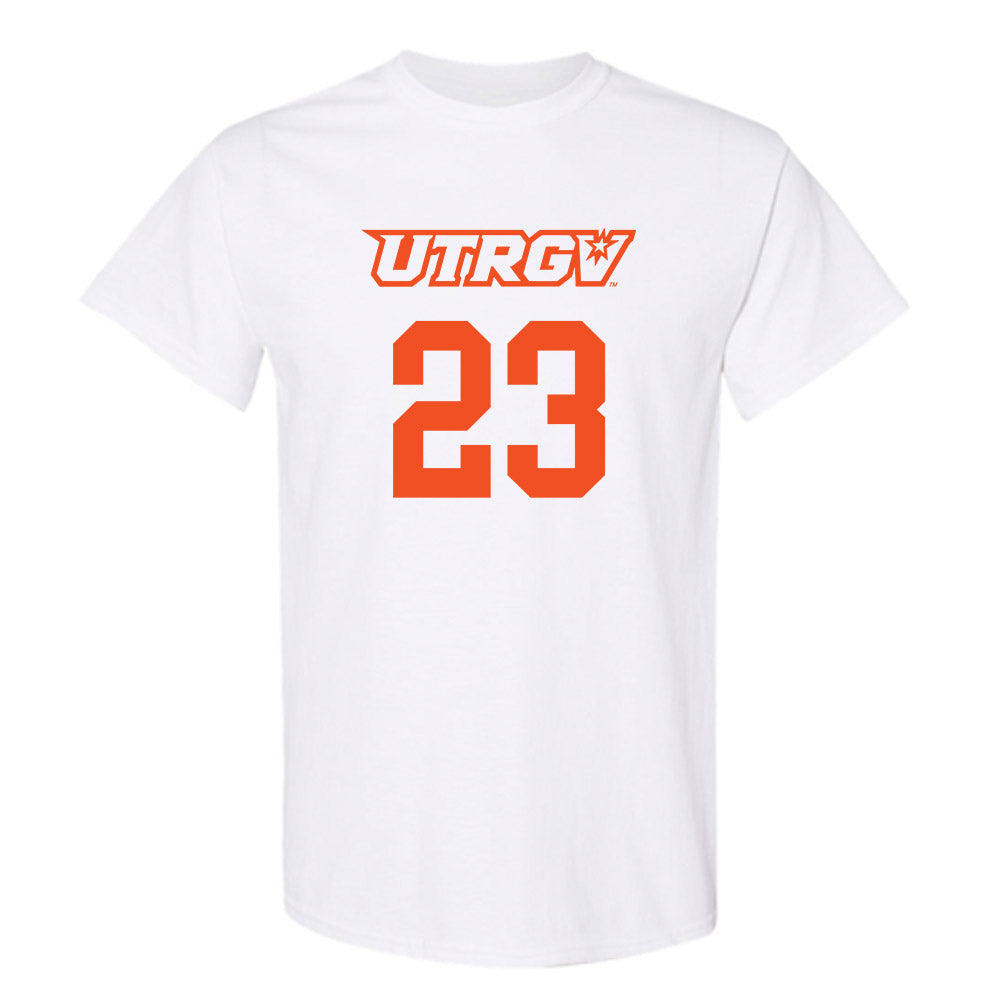 UTRGV - NCAA Men's Basketball : Isaiah Barganier - Sports Shersey T-Shirt-0
