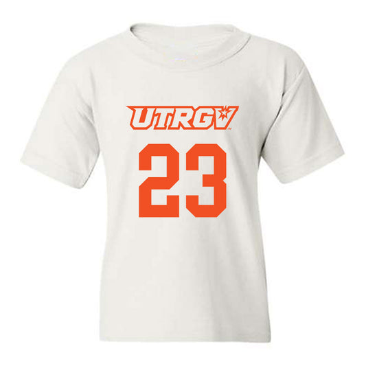 UTRGV - NCAA Men's Basketball : Isaiah Barganier - Sports Shersey Youth T-Shirt-0