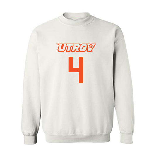 UTRGV - NCAA Women's Basketball : Ja'Shelle Johnson - Crewneck Sweatshirt Classic Shersey