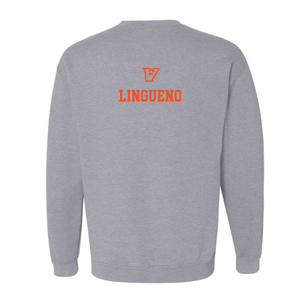 UTRGV - NCAA Women's Track & Field : Ashley Lingueno - Sports Shersey Crewneck Sweatshirt-1