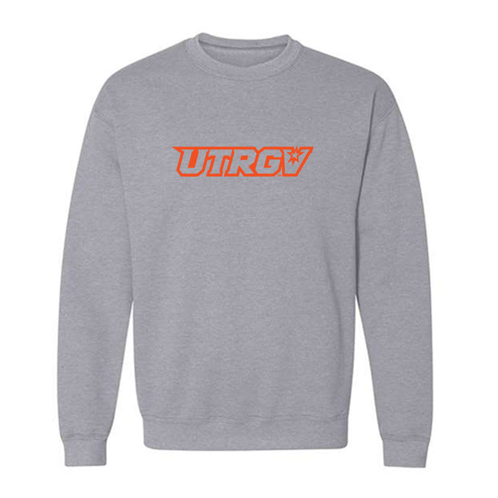 UTRGV - NCAA Women's Track & Field : Ashley Lingueno - Sports Shersey Crewneck Sweatshirt-0