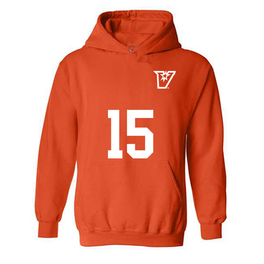UTRGV - NCAA Women's Soccer : Erika Parker - Sports Shersey Hooded Sweatshirt-0