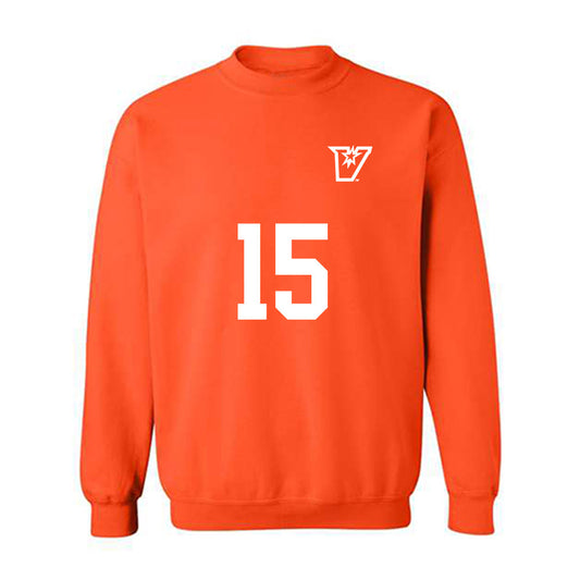 UTRGV - NCAA Women's Soccer : Erika Parker - Sports Shersey Crewneck Sweatshirt-0