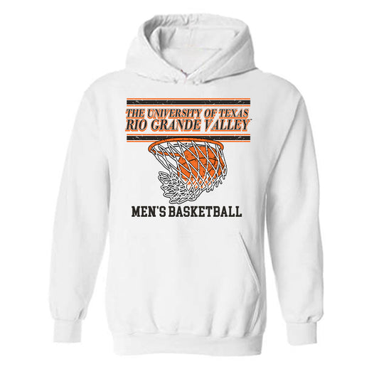 UTRGV - NCAA Men's Basketball : Mustafo Vanjov - Sports Shersey Hooded Sweatshirt-0