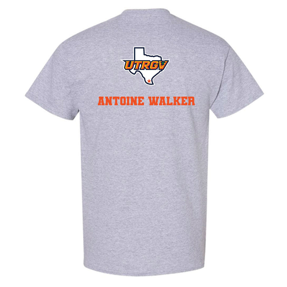 UTRGV - NCAA Men's Track & Field : Antoine Walker - Sports Shersey T-Shirt-1