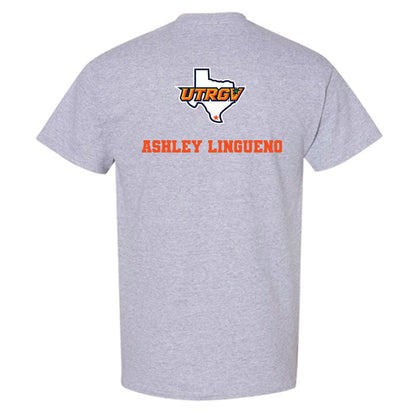 UTRGV - NCAA Women's Track & Field : Ashley Lingueno - Sports Shersey T-Shirt-1