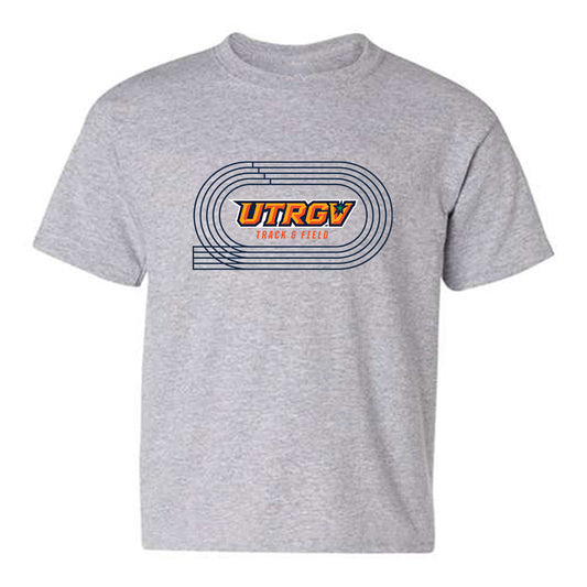 UTRGV - NCAA Women's Track & Field : Evalyn Pena - Sports Shersey Youth T-Shirt-0
