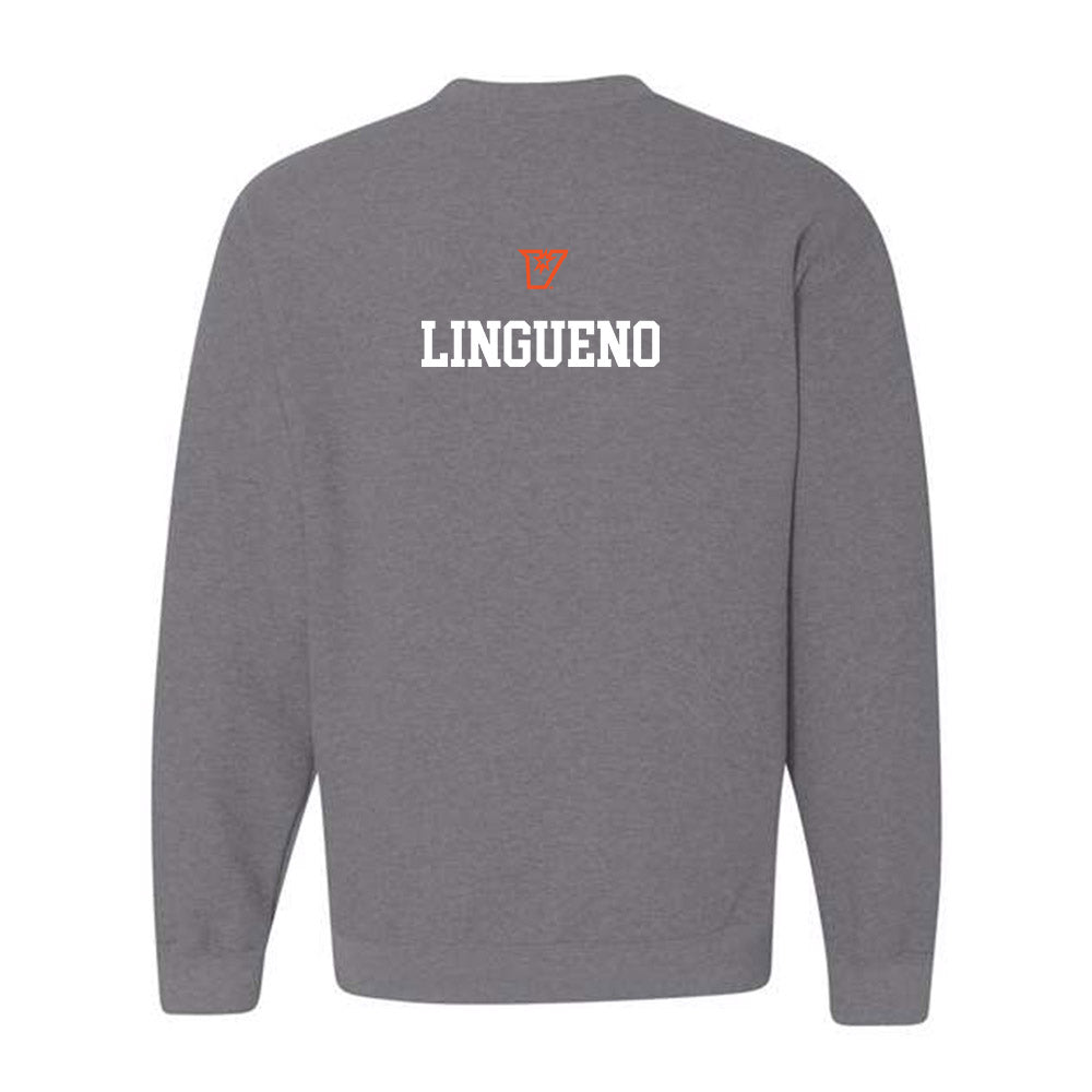 UTRGV - NCAA Women's Track & Field : Ashley Lingueno - Sports Shersey Crewneck Sweatshirt-1