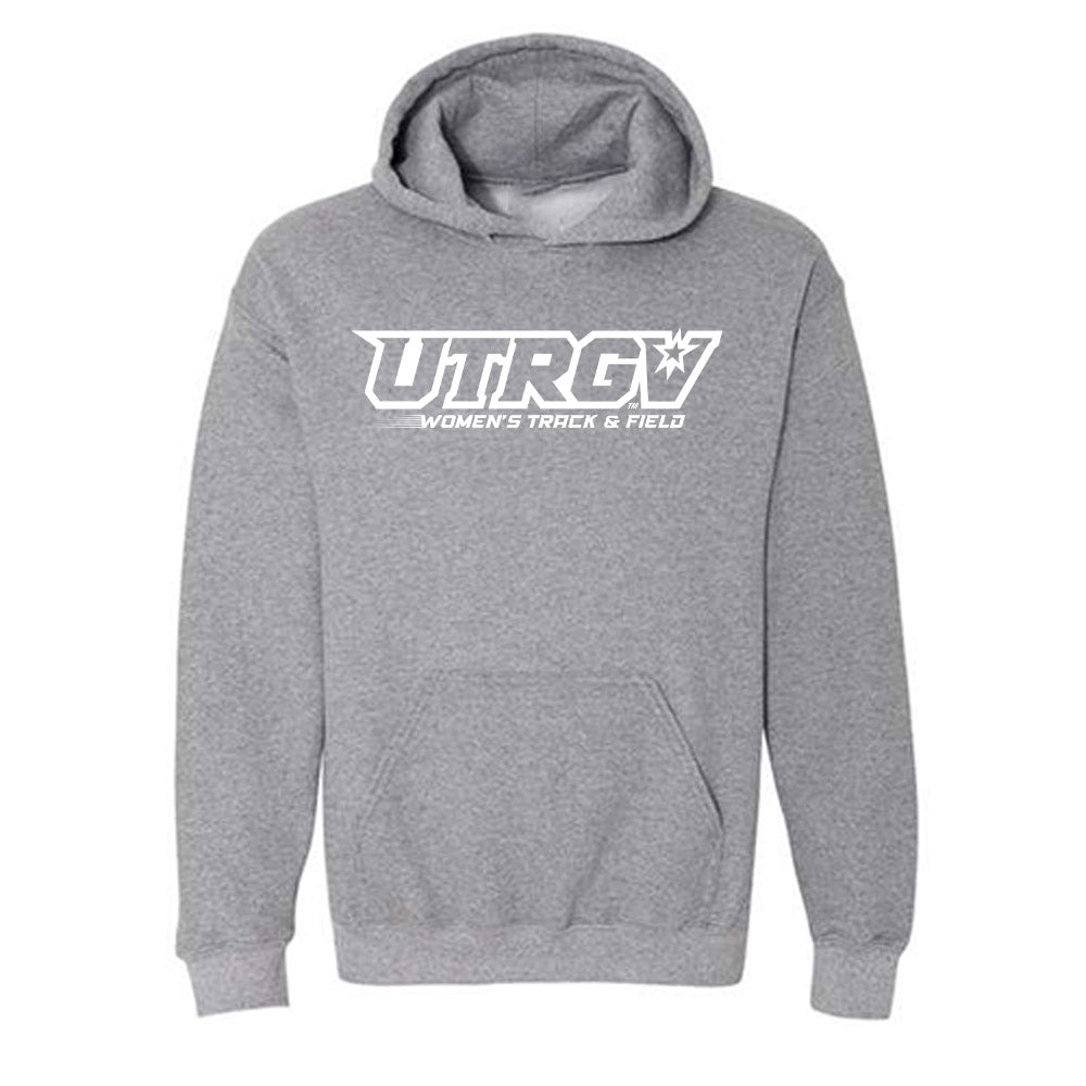 UTRGV - NCAA Women's Track & Field : Ashley Lingueno - Sports Shersey Hooded Sweatshirt-0