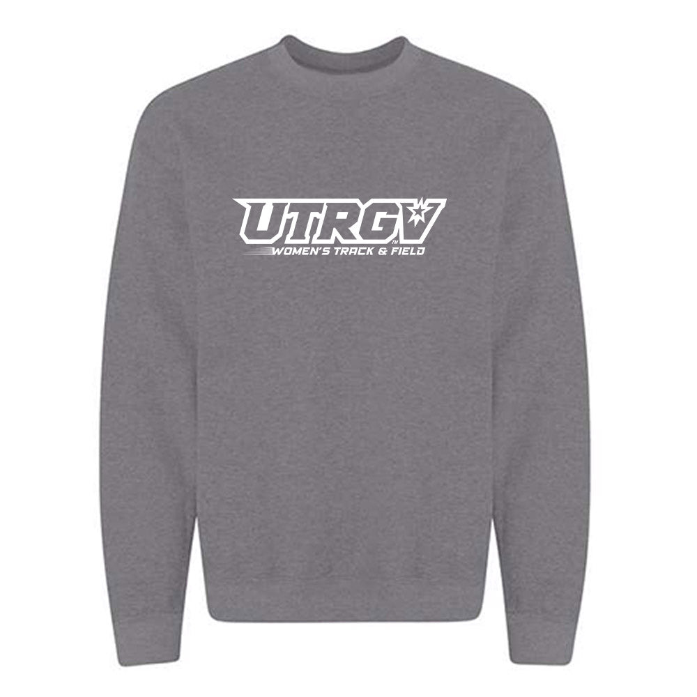 UTRGV - NCAA Women's Track & Field : Ashley Lingueno - Sports Shersey Crewneck Sweatshirt-0