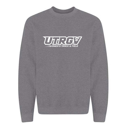 UTRGV - NCAA Women's Track & Field : Ashley Lingueno - Sports Shersey Crewneck Sweatshirt-0