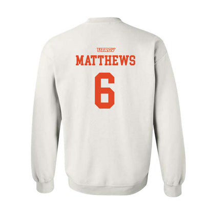 UTRGV - NCAA Women's Soccer : Jordan Matthews - Crewneck Sweatshirt