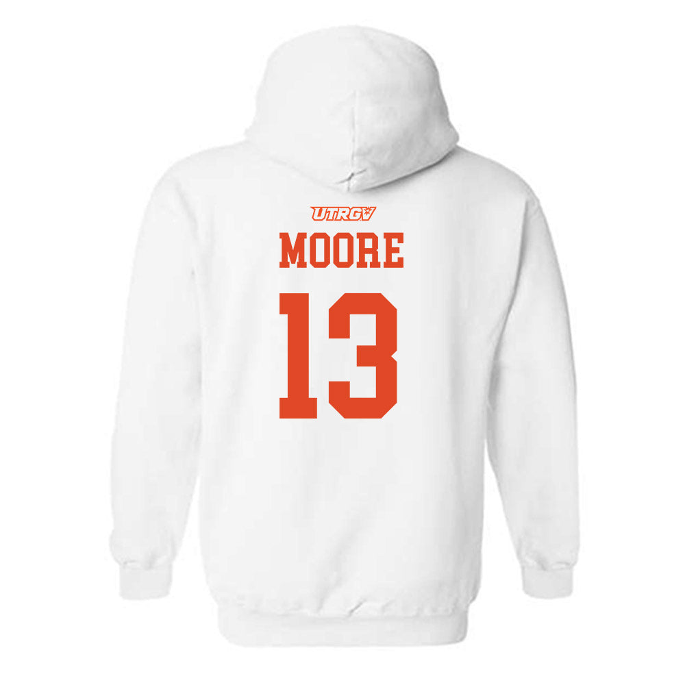 UTRGV - NCAA Women's Soccer : Krystin Moore - Sports Shersey Hooded Sweatshirt