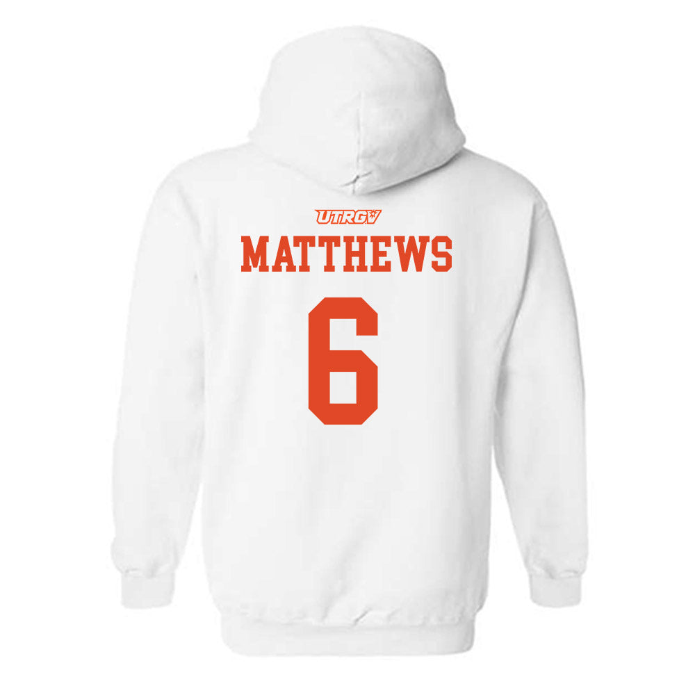 UTRGV - NCAA Women's Soccer : Jordan Matthews - Hooded Sweatshirt