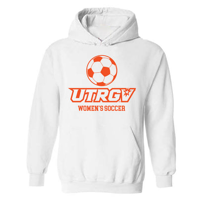 UTRGV - NCAA Women's Soccer : Savannah Frisby - Sports Shersey Hooded Sweatshirt-0