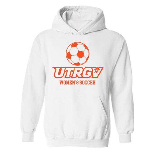 UTRGV - NCAA Women's Soccer : Erika Parker - Sports Shersey Hooded Sweatshirt-0