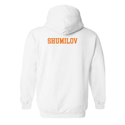 Virginia Tech - NCAA Men's Tennis : Eyal Shumilov - Generic Sports Shersey Hooded Sweatshirt-1