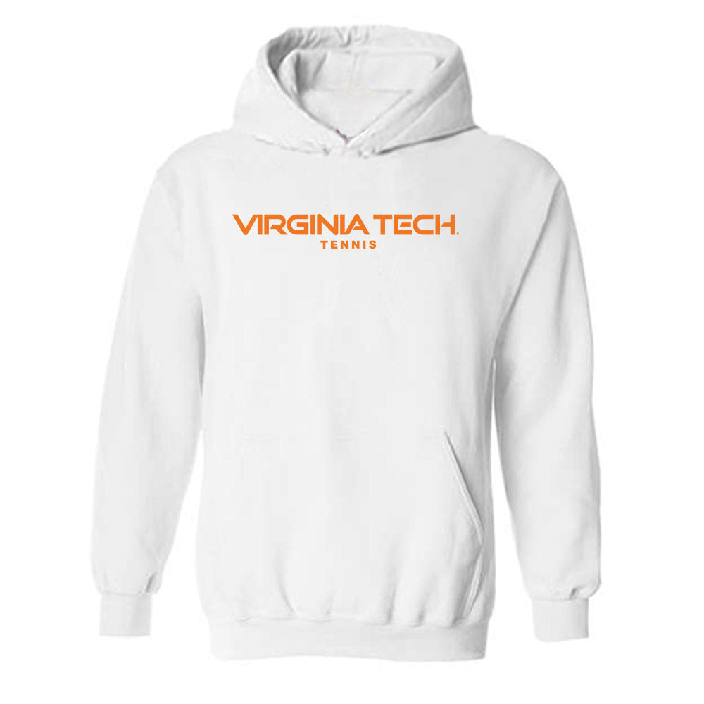 Virginia Tech - NCAA Men's Tennis : Eyal Shumilov - Generic Sports Shersey Hooded Sweatshirt-0