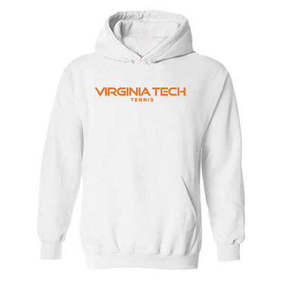 Virginia Tech - NCAA Men's Tennis : Eyal Shumilov - Generic Sports Shersey Hooded Sweatshirt-0