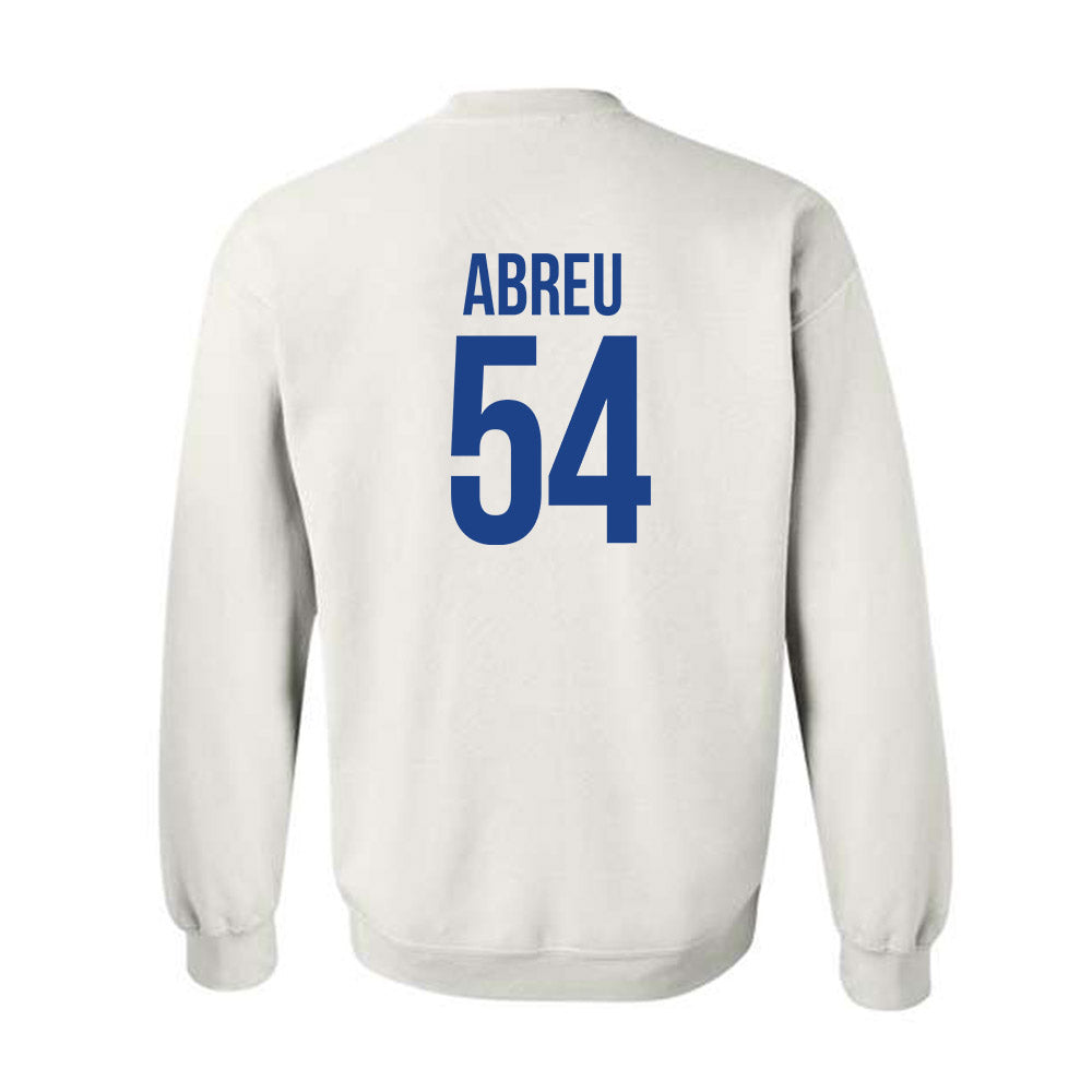 Drake - NCAA Men's Basketball : Daniel Abreu - Classic Shersey Crewneck Sweatshirt-1