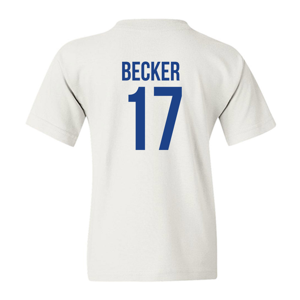 Drake - NCAA Women's Basketball : Anna Becker - Classic Shersey Youth T-Shirt-1