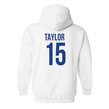 Drake - NCAA Women's Basketball : Maggie Taylor - Classic Shersey Hooded Sweatshirt-1