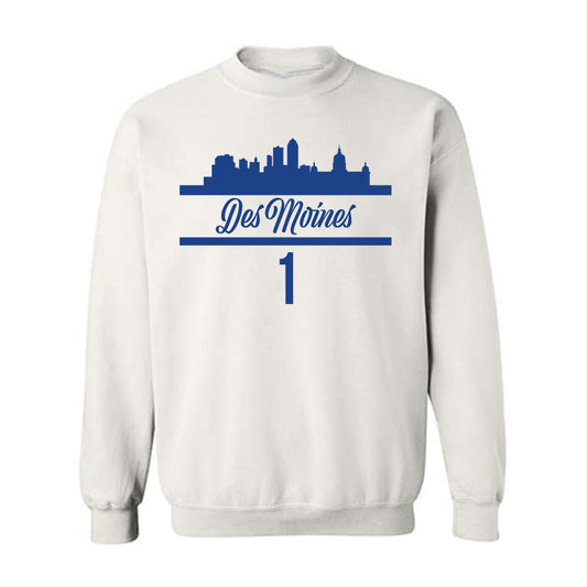 Drake - NCAA Men's Basketball : Owen Larson - Classic Shersey Crewneck Sweatshirt-0