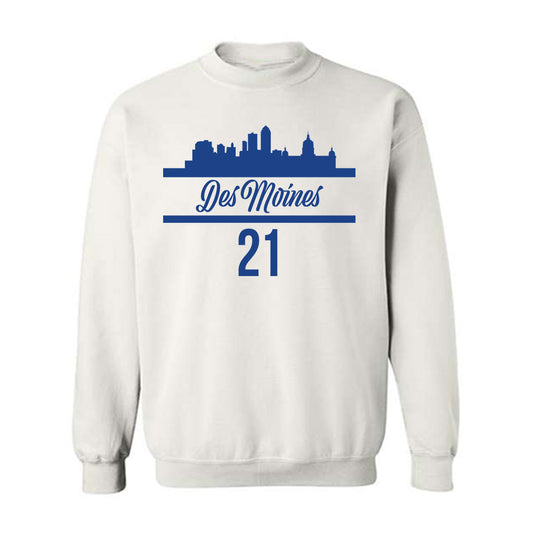 Drake - NCAA Men's Basketball : Andrew Alia - Classic Shersey Crewneck Sweatshirt-0