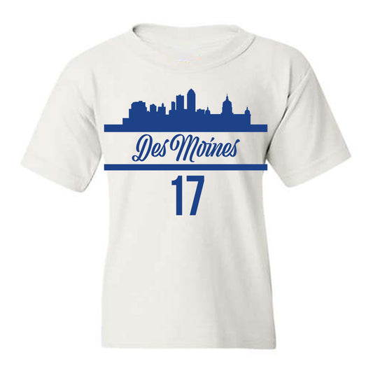 Drake - NCAA Women's Basketball : Anna Becker - Classic Shersey Youth T-Shirt-0