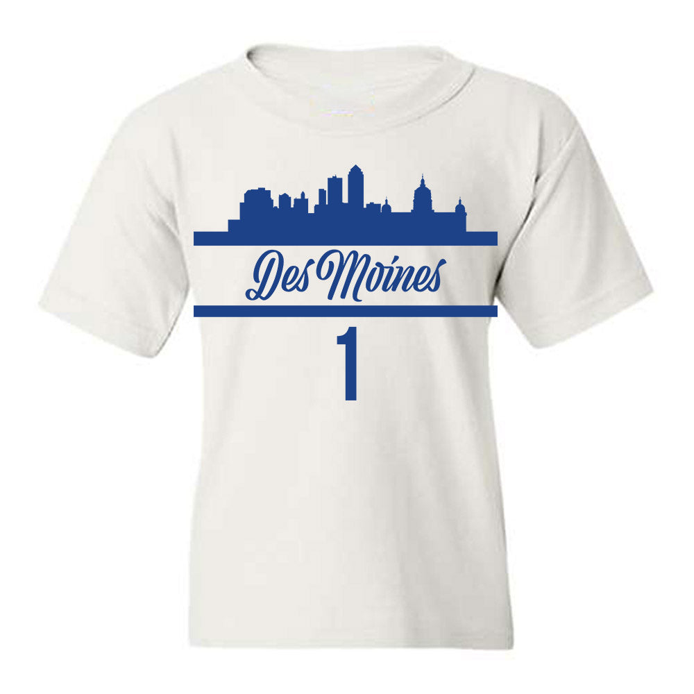 Drake - NCAA Men's Basketball : Owen Larson - Classic Shersey Youth T-Shirt-0